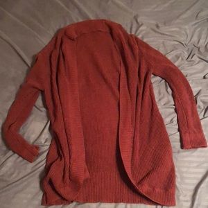 Burnt orange American Eagle cardigan